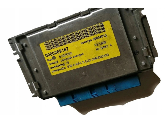 Pojistková skříňka Комплект зажигания 0260002429   BMW 5 E12 2000