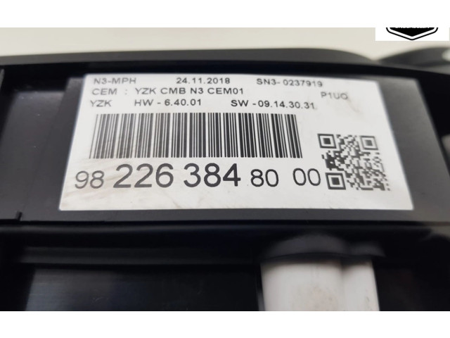 Панель приборов 9822638480, 9822638480 Opel Grandland X