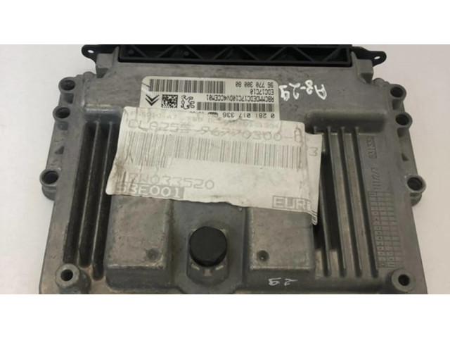 Řídící jednotka 9677030080, 0281017336   Citroen DS3 2012