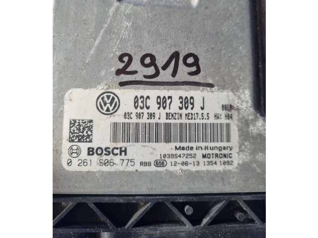 Řídící jednotka 03C907309J, 0261S06775 Volkswagen Tiguan 2012