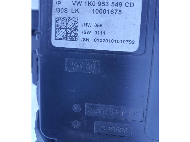 Подрулевой шлейф SRS 1K0953549CD, 10001675 Skoda Superb B6 (3T)