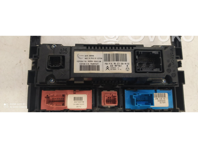 Блок управления климат-контролем 96573328 Citroen Berlingo