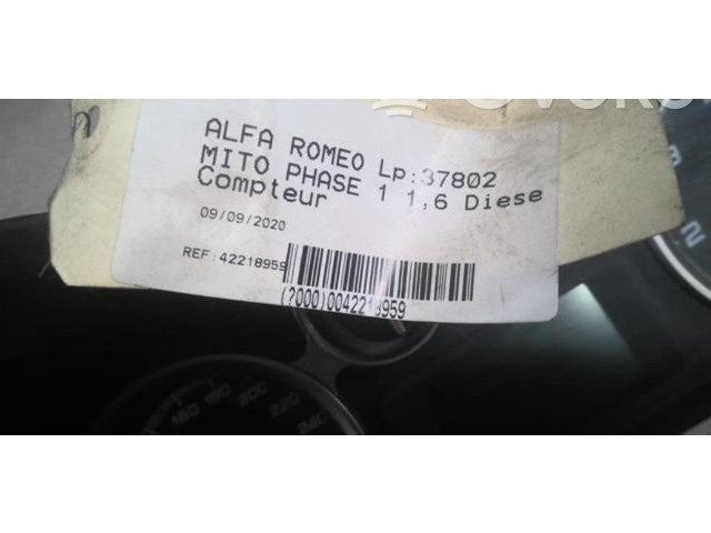 Přístrojová deska  Alfa Romeo Mito 2009 A2C53357406  