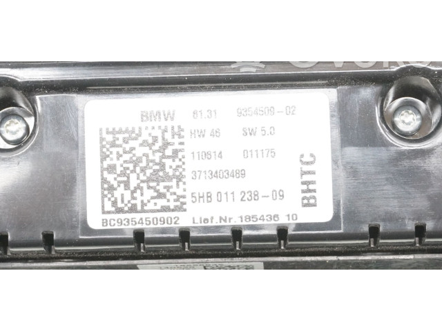 Блок управления климат-контролем 9354509, 9354509 Mini One Cooper Coupe R56