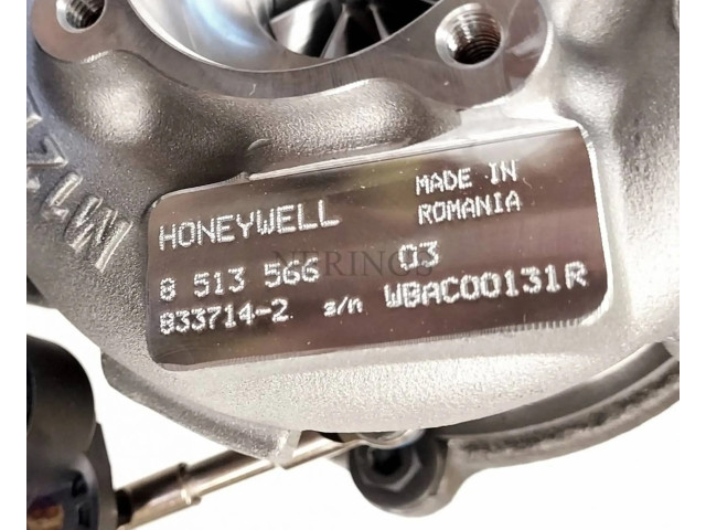 Турбина BMW 1 F20 F21 2.5 833714, 833714-5002S