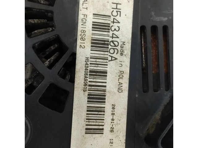 Генератор H543406A   Mercedes-Benz E W212 2.1     