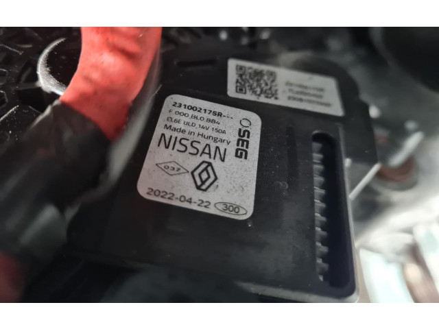 Генератор 231002175R, F000BL0884   Dacia Logan III      