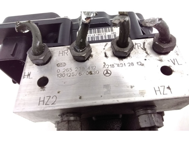 Turbodmychadlo Блок ABS 0265239412, A2184312812 Mercedes-Benz CLS C218 X218 65192431553904