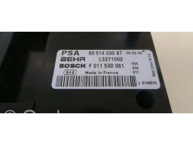 Блок управления климат-контролем 96514030XT, L3271002 Citroen Xsara Picasso