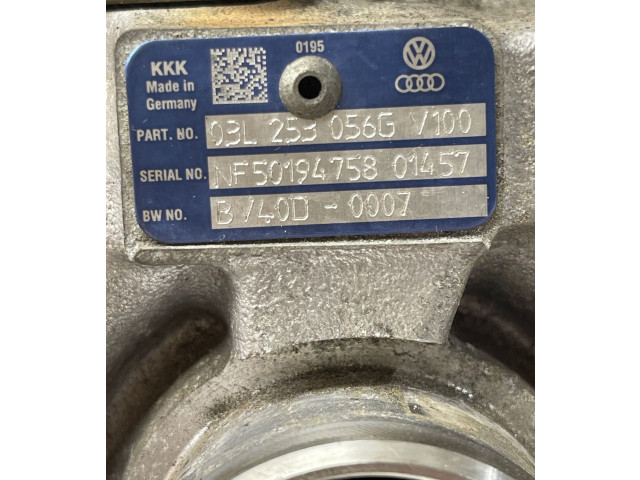 Турбина Audi A3 S3 A3 Sportback 8P 03L253056G, BV40D0007 для двигателя CFFB