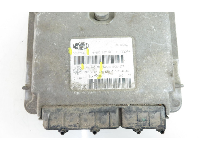 Řídící jednotka IAW4AFM9, 55187043 Fiat Seicento/600 2002