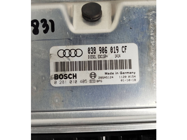 Řídící jednotka 038906019CF Audi A6 S6 C6 4F 2010