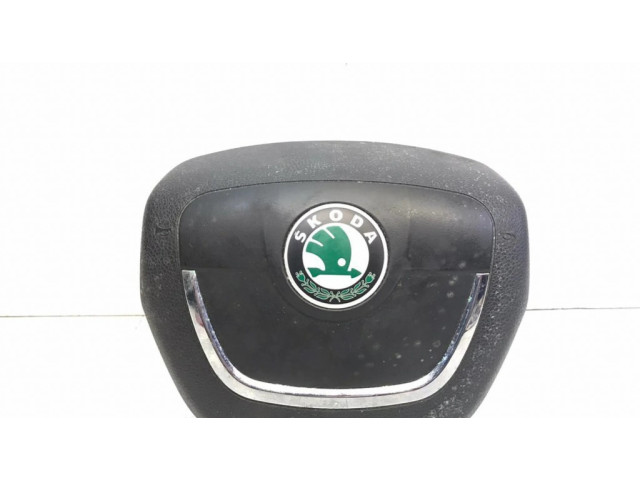 Подушка безопасности водителя 62218052A, 1Z0880201AH Skoda Octavia Mk2 (1Z)