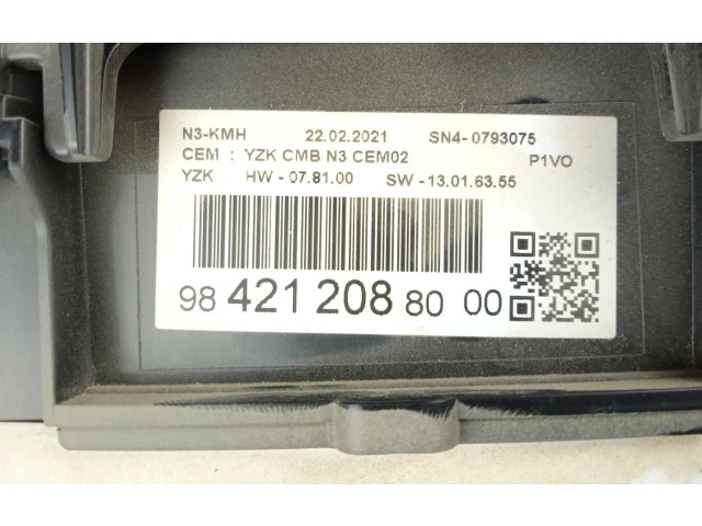 Панель приборов 9842120880   Opel Combo E       