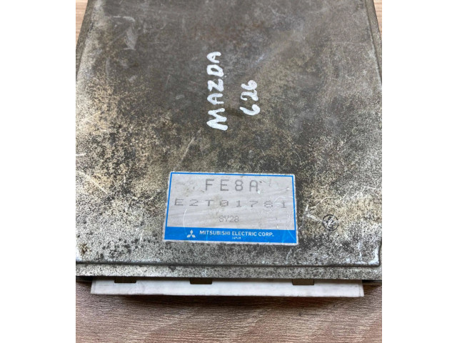 Блок управления двигателем Блок управления E2T01781, FE8A Mazda 626