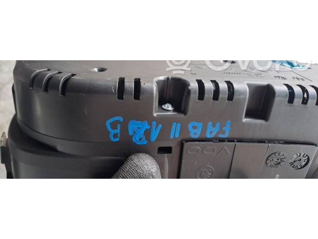 Панель приборов 5J0920811G, A2C53357612 Skoda Fabia Mk2 (5J)