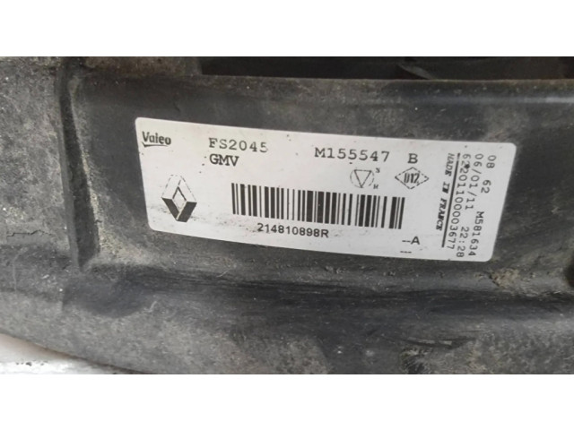 Вентилятор радиатора     214810898R, M155547    Renault Scenic III -  Grand scenic III 1.5