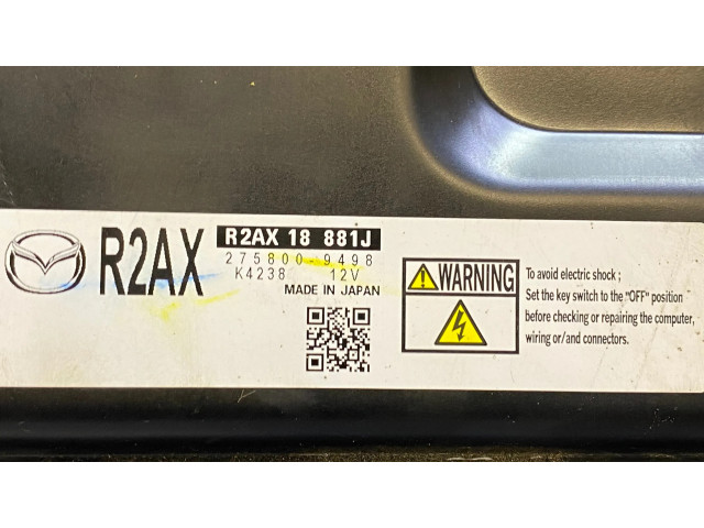 Комплект блоков управления R2AX18881J, 2758009498 Mazda CX-7