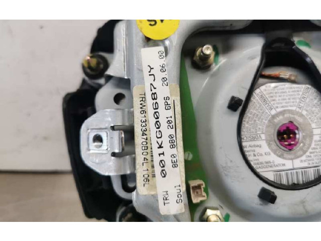 Подушка безопасности водителя 8E0880201, 001KG00687JY   Audi A2