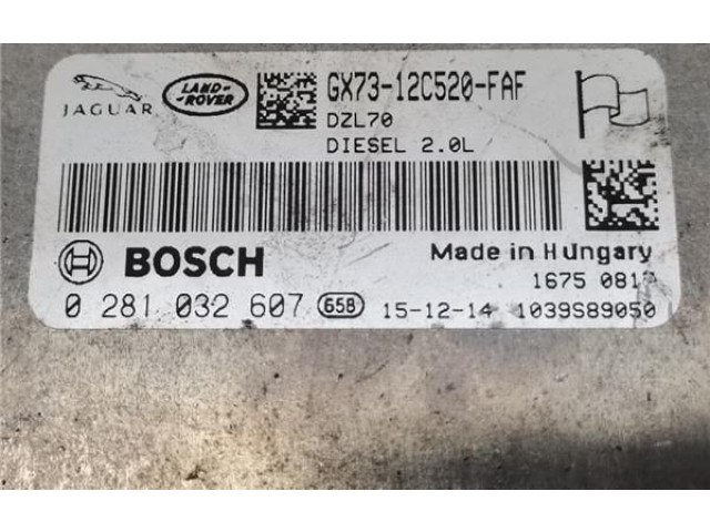 Блок управления двигателем Блок управления GX7312C520FAF, 281032607   Jaguar XK - XKR