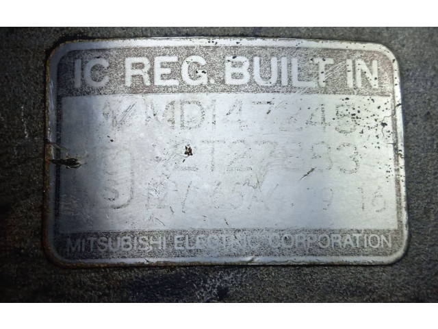 Генератор MD147245-2T27883 Mitsubishi Pajero