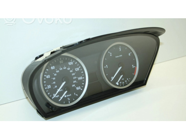 Přístrojová deska  BMW 5 E60 E61 2005 62116958601, 110080213  