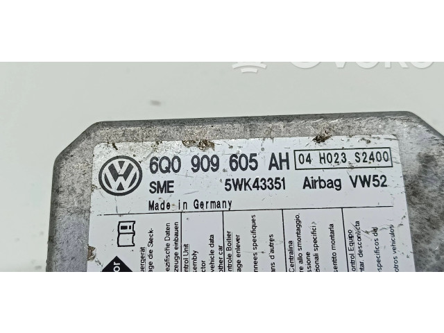 Блок подушек безопасности 6Q0909605AH, 5WK43351 Volkswagen Caddy