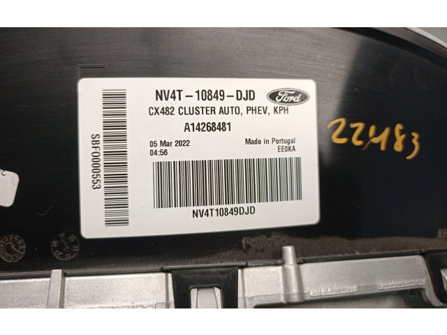 Přístrojová deska Ford Kuga III 2022 NV4T10849DJD, NV4T10849DJF