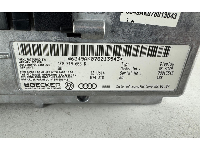 Дисплей 4F0919603B Audi A6 S6 C6 4F