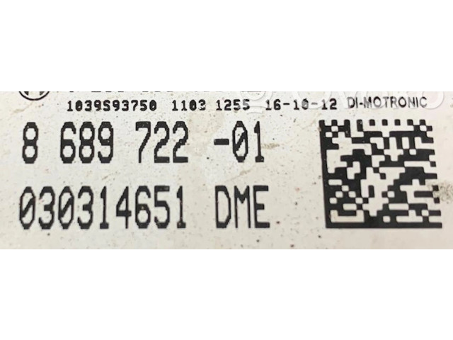 Řídící jednotka 8689722 BMW 4 F32 F33 2015