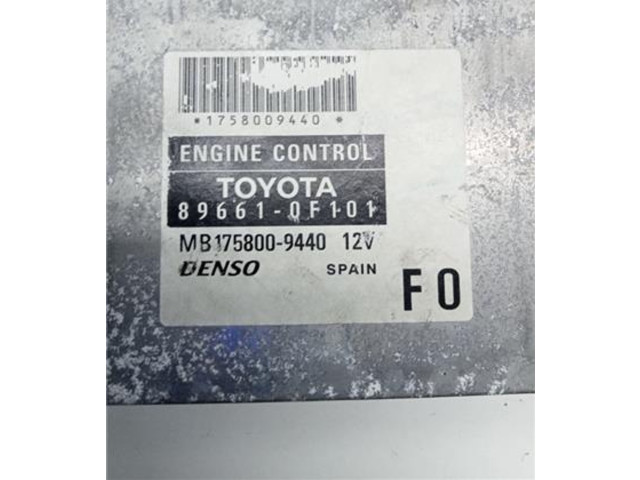 Блок управления 896610F101, 896610F101 Toyota Corolla Verso AR10
