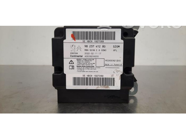 Блок подушек безопасности 9823741280   Peugeot Partner III