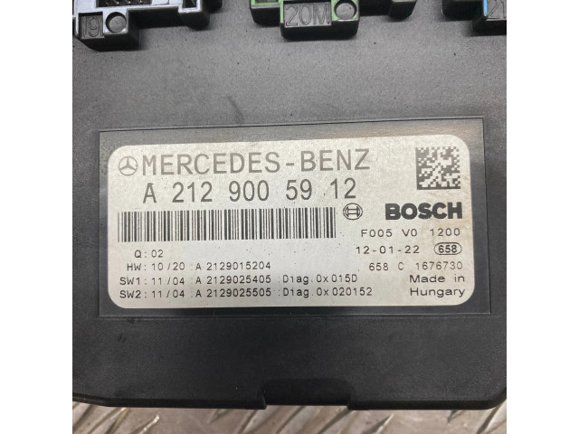Pojistková skříňka A2129005912, A2129025505 Mercedes-Benz GLK (X204) 2012