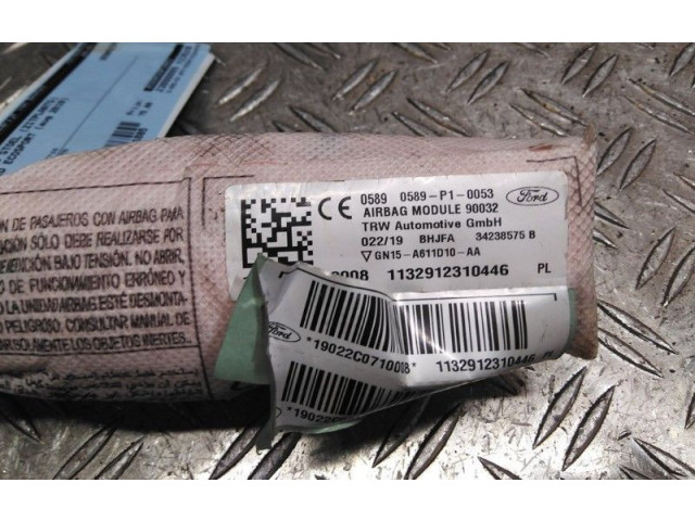 Подушка безопасности в сиденье 05890589P10053, GN15A611D10AA Ford Ecosport