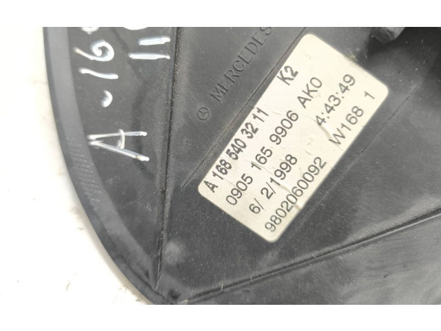 Přístrojová deska Mercedes-Benz A W168 2002 A1685403211, 09051659906