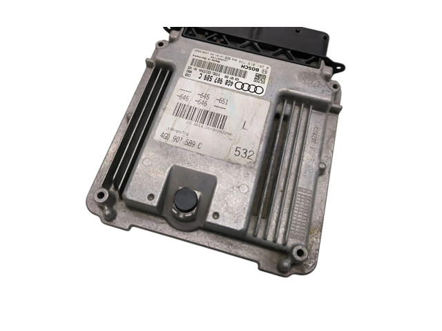 Блок управления двигателя 4G0907589C, 4G0907589 Audi A6 S6 C7 4G