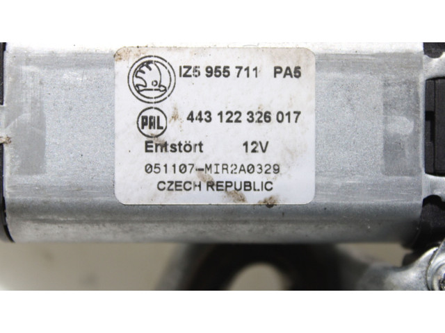 Моторчик заднего дворника 443122326017 Skoda Octavia Mk2 (1Z)