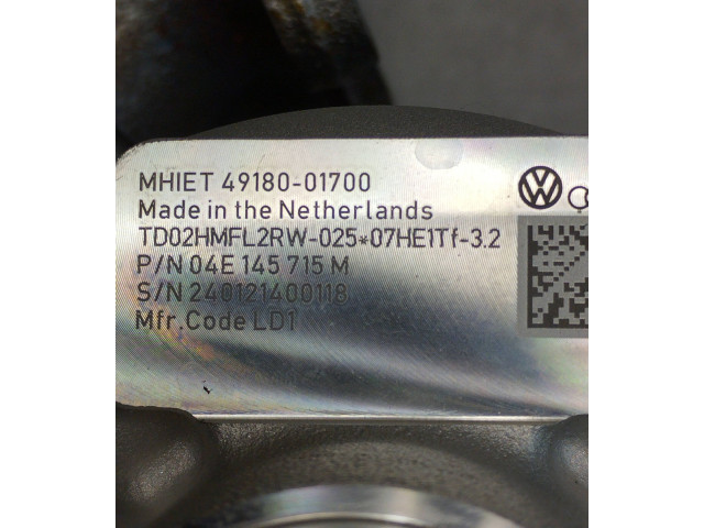  Турбина Cupra Formentor  04E145715M, 4918001700   для двигателя DGE      