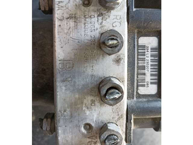 АБС Steuergerät 0265231508, 0265800406 Citroen C4 I 2004 - 2010 года