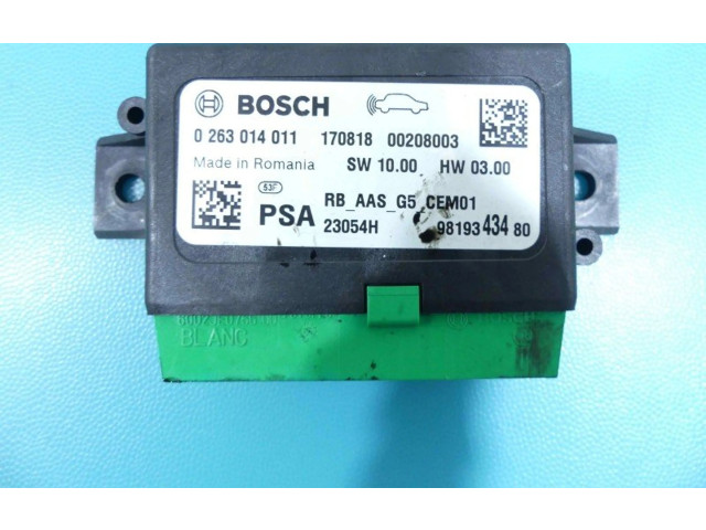 Блок управления парковки 0263014011, IMPRK1303347   Peugeot 301