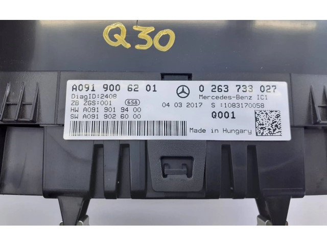 Панель приборов A0919006201, 0263733027 Infiniti Q30