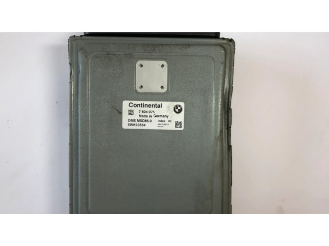 Řídící jednotka 7604075, 5WK93834 BMW 7 F01 F02 F03 F04 2009