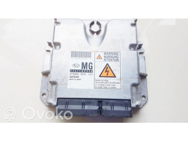 Блок управления двигателя 22611ap590, 275800-9241 Subaru Legacy