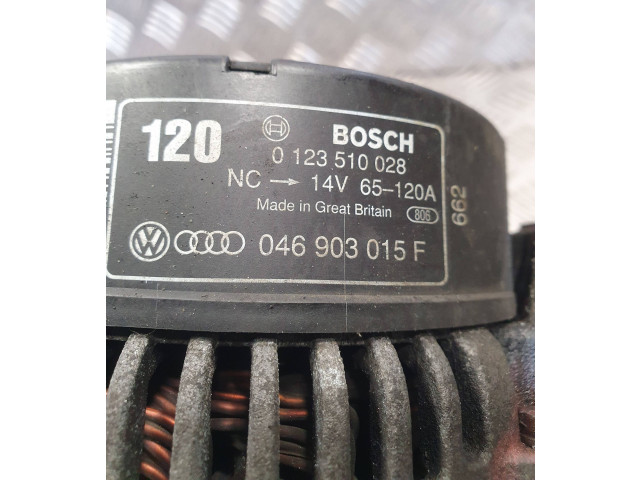 Генератор 0123510028, 046903015F   Audi A6 S6 C4 4A      