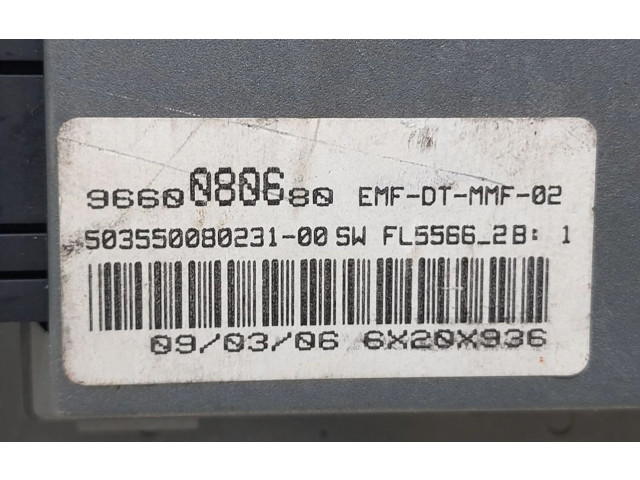 Дисплей 9660080680, 170619 Citroen C8