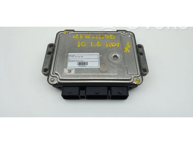 Блок управления двигателя 0281013872, 9664843780 Citroen Berlingo
