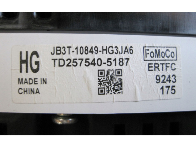 Панель приборов JB3T10849HG Ford Ranger IV