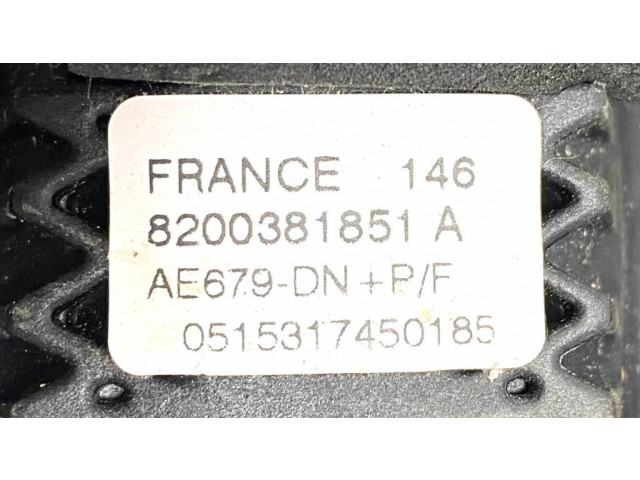 Подушка безопасности водителя 8200381851A, 8200381851 Renault Scenic II - Grand scenic II