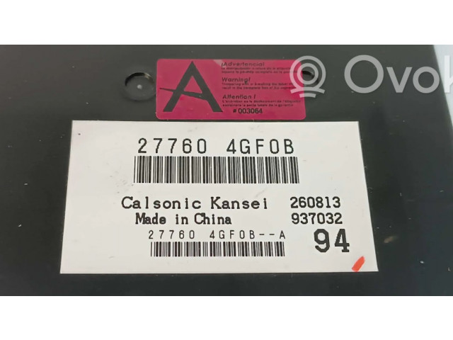 Блок управления 277604GF0C, 277604GF0B Infiniti Q50