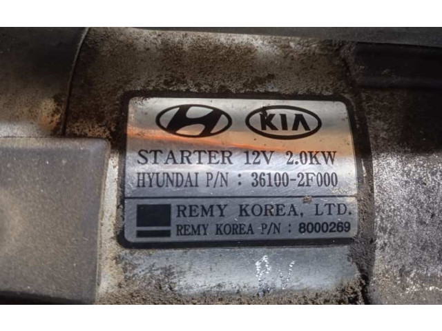 Turbodmychadlo Стартер 361002F000 Hyundai ix35 D4HA